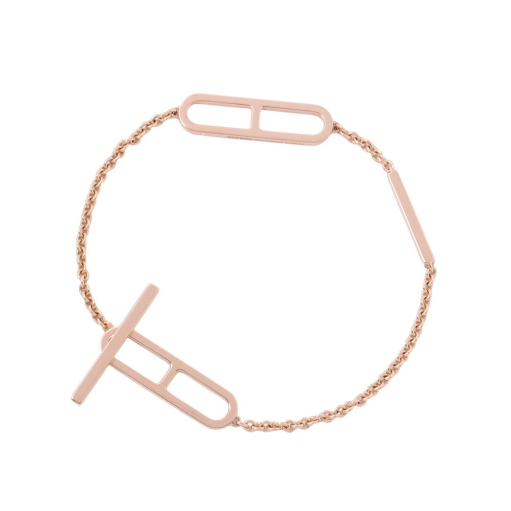 Hermes Bracelet Ever Chaine d'Ancre 18KPG Pink Gold Size ST HERMES